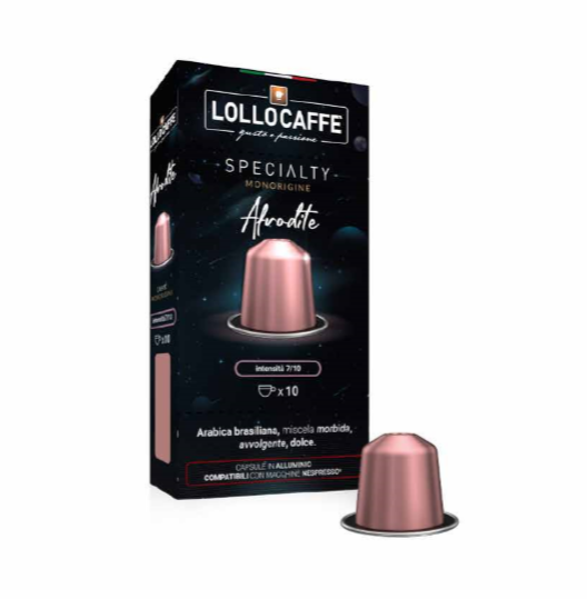 Aluminium capsules with delicate nuances of chocolate and caramel