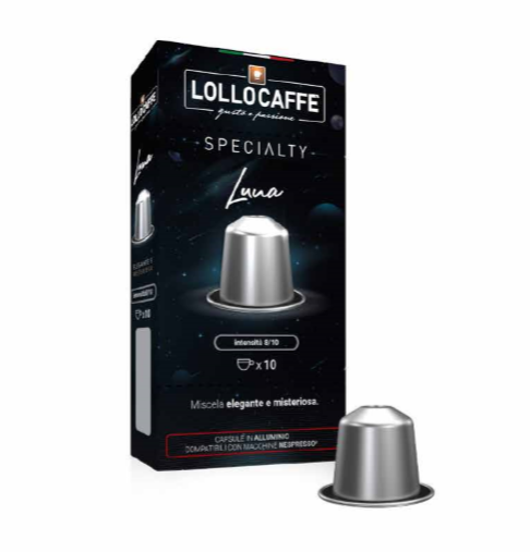 Aluminium Coffee capsules Luna 8/10