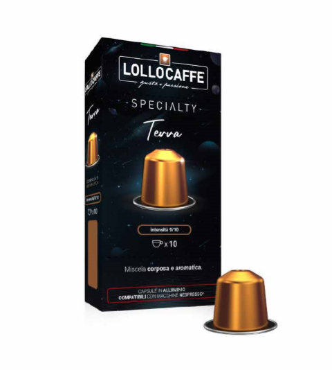 Aluminium Coffee capsules Terra 9/10